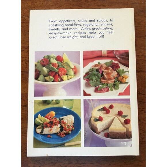 Atkins Best Recipes Cookbook Weight Loss Lose Diet Low Carb - Picture 2 of 2